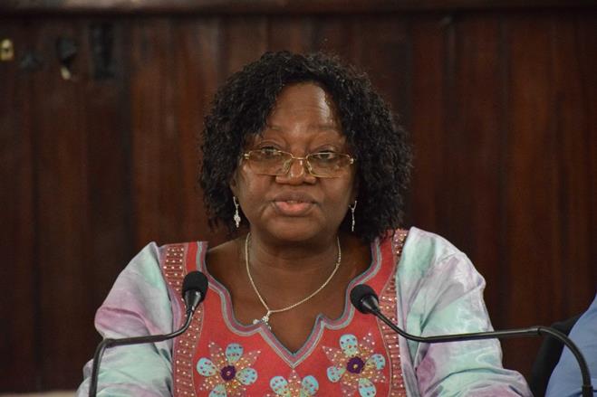 Mme Thérèse Traouré-Sanou, première présidente de la Cour de cassation du Burkina Faso.